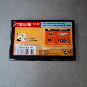 Maxell - UR90 min / Normal Position / audio kazeta / nová - 2