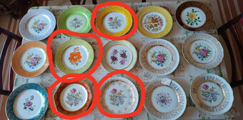 Retro ozdobné taniere 2. - 2