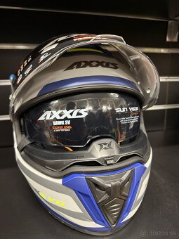 Integrálna prilba Axxis Hawk Evo grey - 2