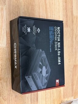 NOCTUA NH-L9a-AM4 low profile čierna (chromax) - 2