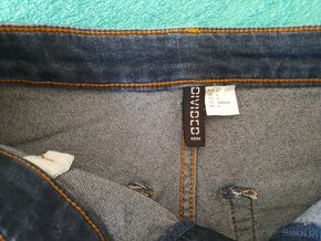 HM Divided krátke džínsové nohavice s vysokým pásom - 2