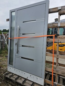 Hliníkové vchodové dvere - 2