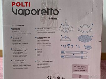 Parný čistič Polti Vaporetto Smart 100 B biely - 2