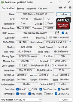 AMD Radeon RX 6650XT 8GB - 2