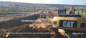 Geodet, Geodetické služby - vytýčenie stavieb, adresný bod - 2