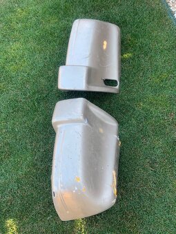 Plasty na zadný nárazník Mitsubushi Pajero ll - 2