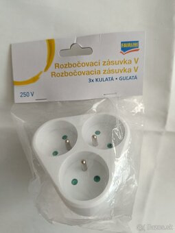 Predlžovačka, rozbočka, časový spínač, koaxial - 2