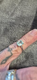 Prsteň s prírodným turmalinom - 2