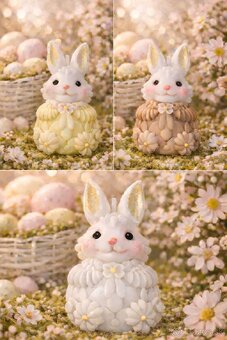 Zajacik- sojova sviecka - 2