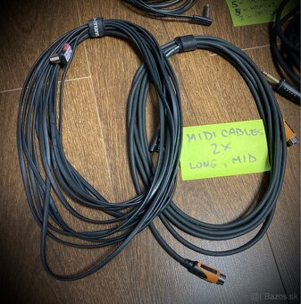 Kable mikrofonove XLR, gitarove a patche - 2