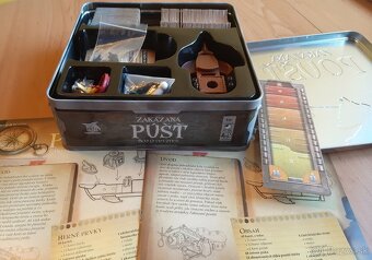 Zakázaná poušť - stolová hra - 2