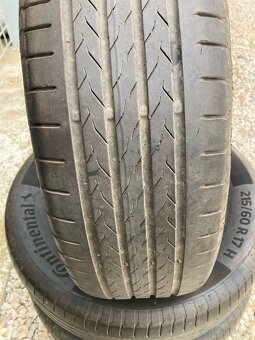 Letné pneu Continental 215/60 R17 - 2