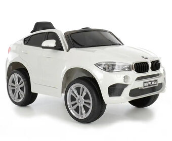 Detské autíčko BMW X6 biele - 2