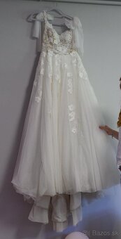 Svadobné šaty- Ivory - 2