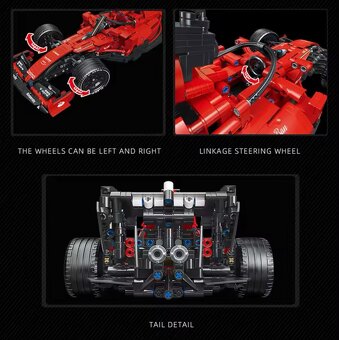 NOVÉ Ferrari F1 Team - 1200ks kostek - 2