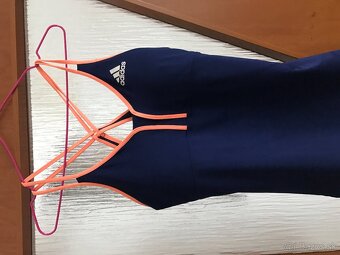 ADIDAS originál kráľovská Modra damske tielko S - 2