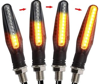 LED smerovky 2ks na motocykel - 2