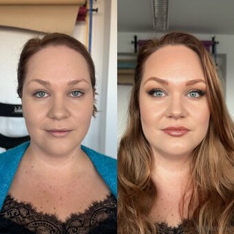 Certifikovaná makeup artistka - svadobné líčenie - 2
