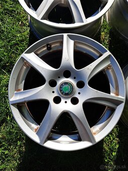 Elektrony Enzo 16 - 5x112 plus krytky skoda - 2