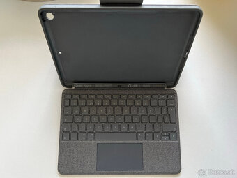 Predám Logitech Combo Touch, klávesnica a obal pre iPad - 2