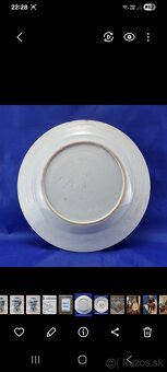 Starožitný čínsky tanier - vyše 300.ročný - 2