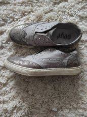 luxusné kožené poltopánky ovyé - 2