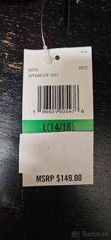 SPYDER chlapčenská zateplená zimná bunda 14-16 rokov - 2