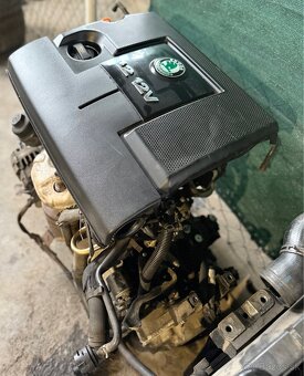 VW/SKODA/SEAT AZQ 1.2HTP, 47KW kompletný motor + prevodovka - 2