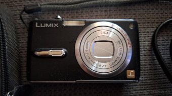 Panasonic DMC-FX07 + nabíjačka, statív, puzdro...100% stav - 2