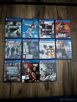 PS4 500GB + hry - 2