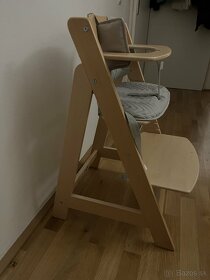 Detská vysoká stolička Born up 2v1 - 2