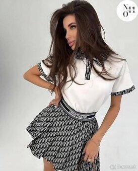 Dior súprava - polokošeľa+sukňa - 2