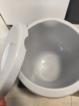 LUMA Kýblik na plienky s vekom - Light Grey - 2
