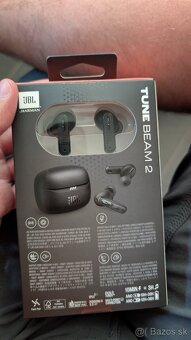Predám nové JBL Tune Beam 2 – bezdrôtové slúchadlá 🎧 - 2