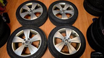 Predam Original elektrony Škoda 5x112 r17 a zimne pneu - 2
