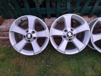Hliníkové disky 5x112 R16 / škoda,seat,VW,audi... - 2