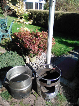 nerezová kotlina a kotlík z pivného sudu - 2