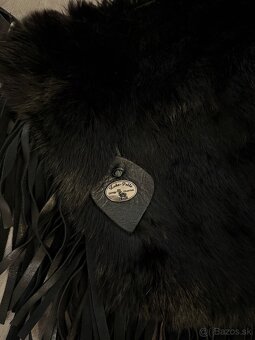 Kabelka práva kozusina kožená - 2