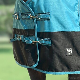 Tyrkysová zimná deka 100g - 2