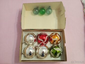 Retro vianočné gule - 2