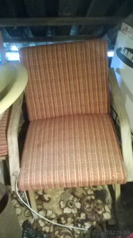 staré retro kreslá - 2 ks - 2