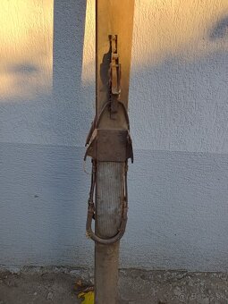 Drevené retro lyže - 2