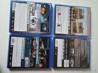 Hry PS4- 4 ks - 2