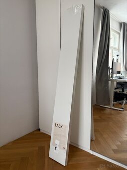 Polička IKEA LACK 190cm biela - 2