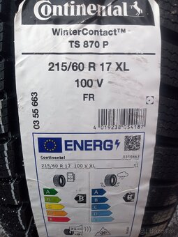215/60 R17 100V  Contact TS 870 - 2