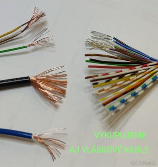 Medené káble odpad - kupim - 2