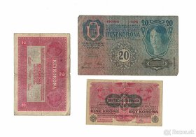 Zbierka bankoviek - Rakúsko Uhorsko + svet Kuba, Venezuela - 2