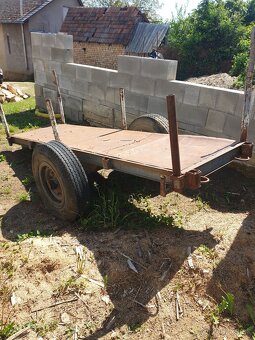 Brzdená vlečka za traktor - 2