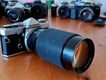 Staré fotoaparáty pro sběratele - Nikomat, Canon, Olympus.. - 2