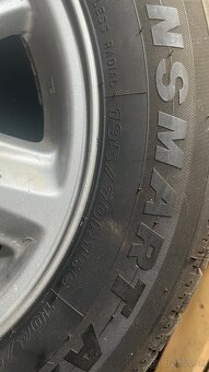 Subaru disky 5x100 R15 +pneu - 2